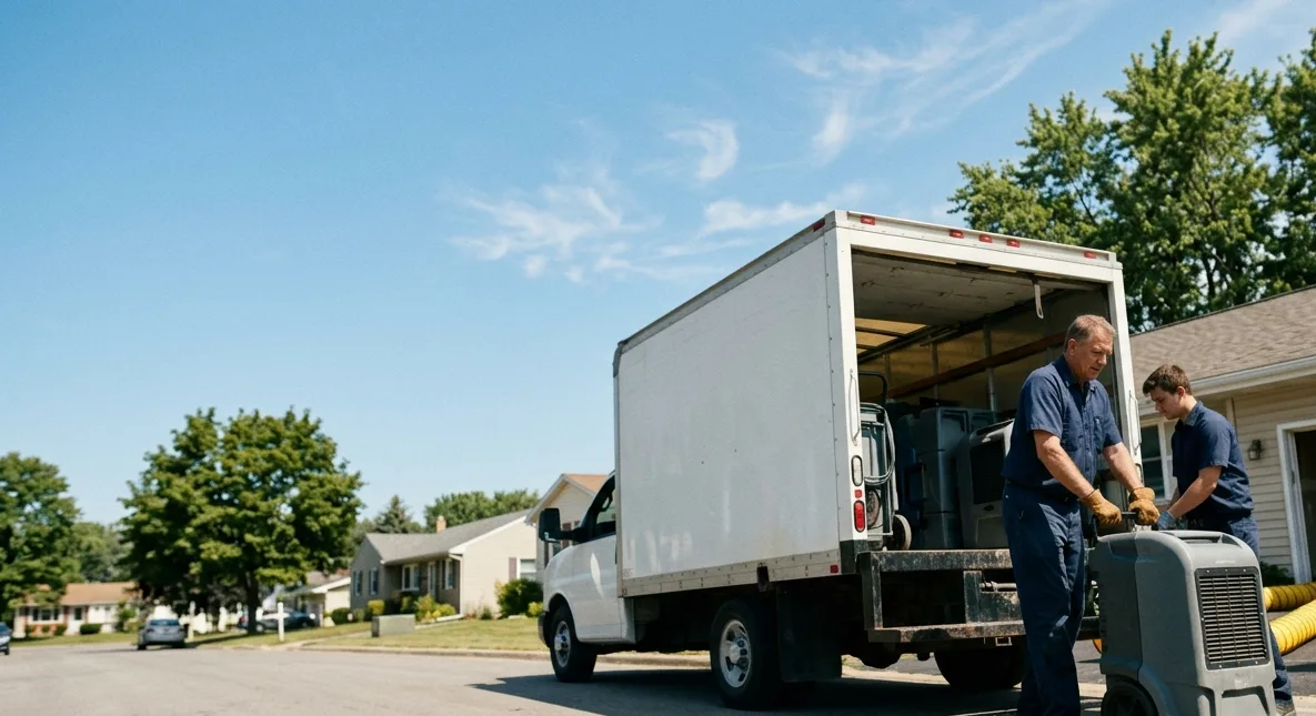 Water Damage Cleanup in Escanaba, MI near me